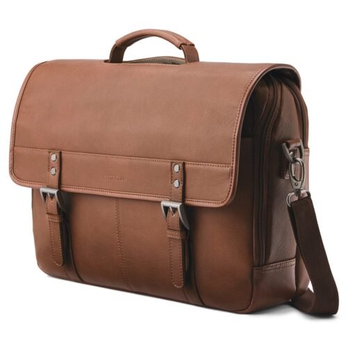 Classic Leather Flapover Brief