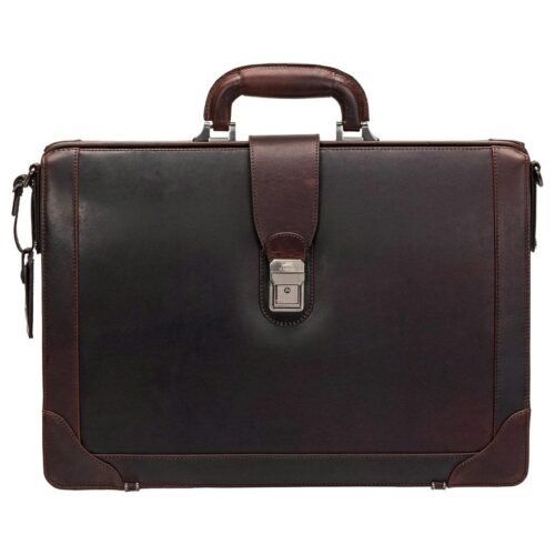 Luxurious Litigator Briefcase Pocket for 17.3" Laptop