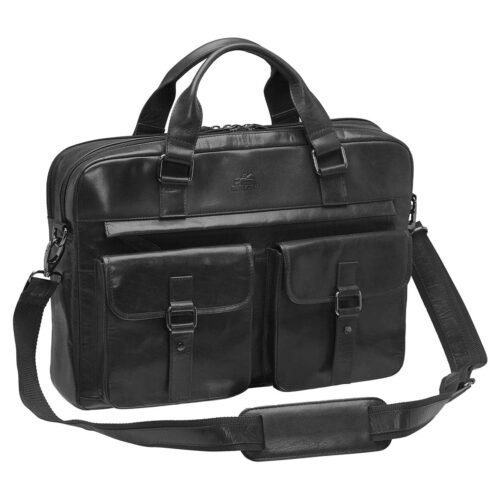 Briefcase with Dual Compartments for 15.6" Laptop