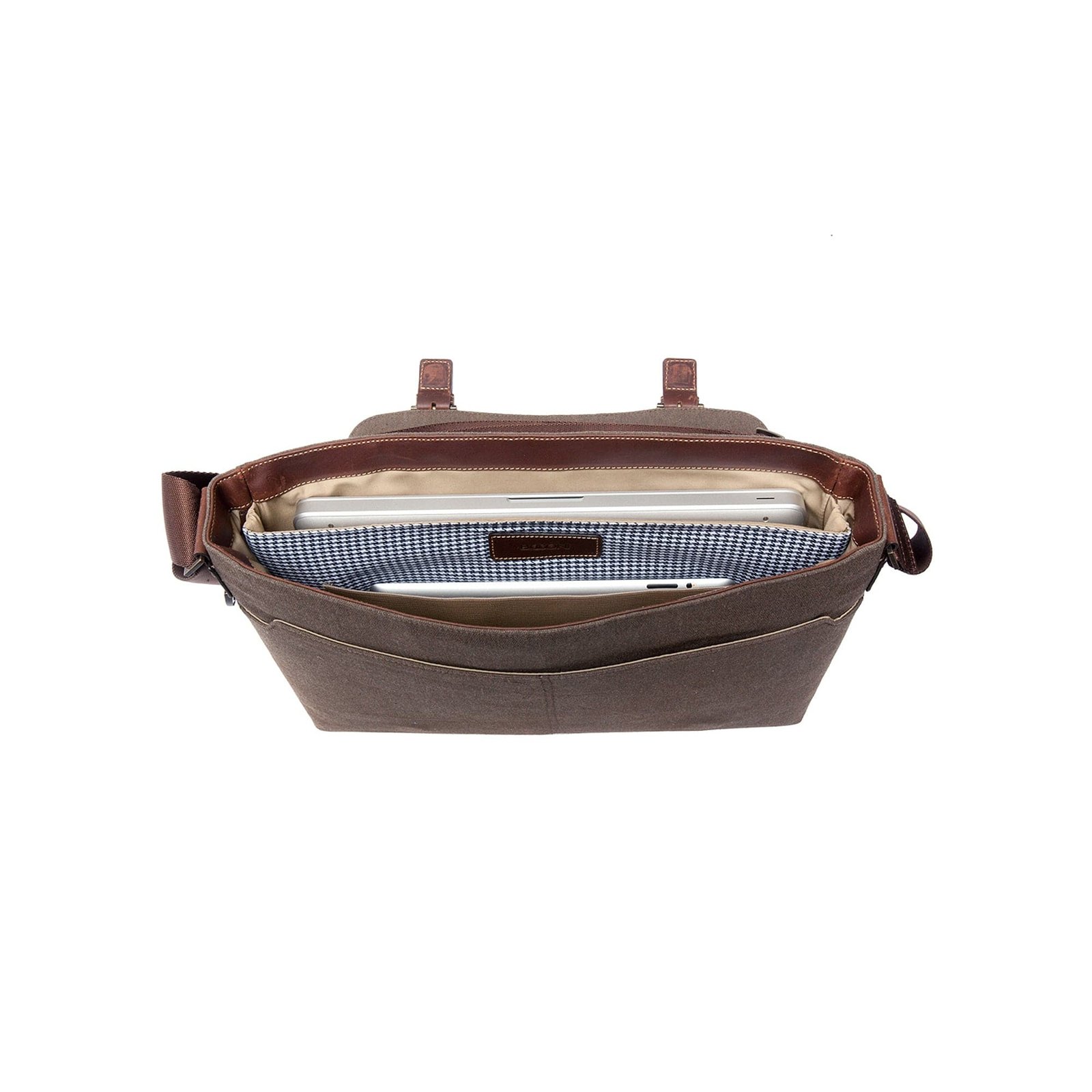 Slim Double Buckle Messenger - Image 4