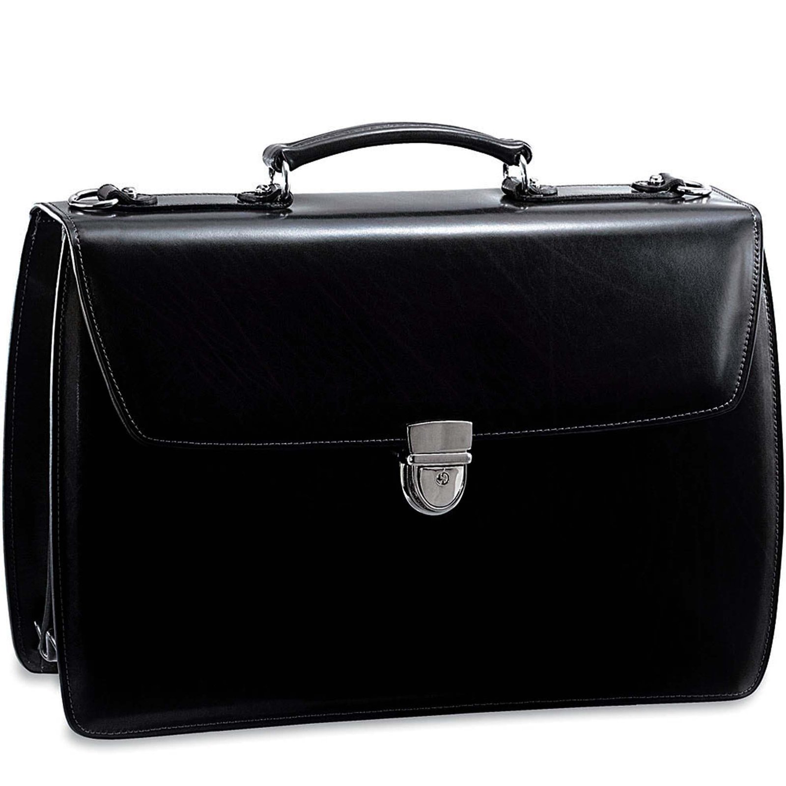 Elements Executive Leather Briefcase - Image 5